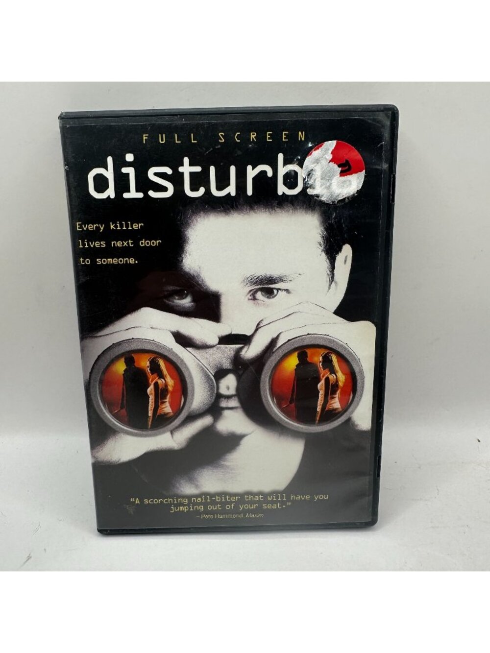 Disturbia 2007 Shia LaBeouf PG-13 DreamWorks DVD Psychological Thriller